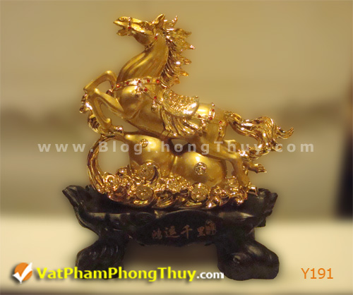 ngua phong thuy y191 Những vật phẩm cát tường, đón lành, tránh dữ cho năm 2012