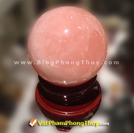 qua cau phong thuy thach anh hong phan rose quartz Những vật phẩm cát tường, đón lành, tránh dữ cho năm 2012