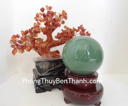 Quả cầu đá dạ quang xanh (1.8kg) FGM144-F2-7036